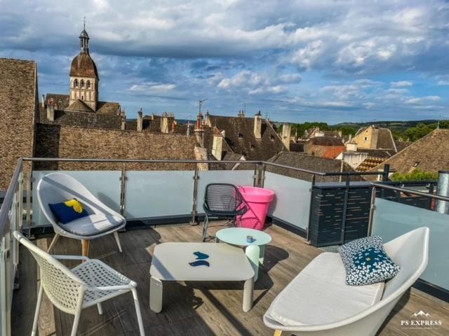 Les Terrasses De Notre Dame Apartment Beaune  Luaran gambar